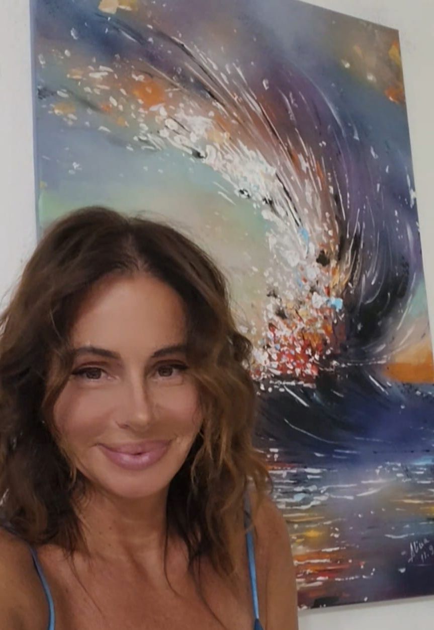 ArteDiAlina.com painting: The Wave
